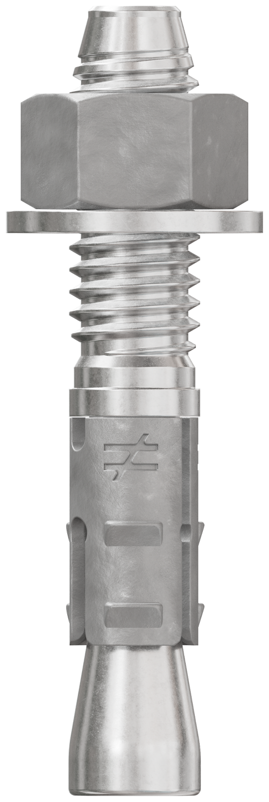 Simpson Strong-Tie STB2-37214S6F50 Strong-Bolt® 2 — 3/8 in. x 2-1/4 in. Type 316 Stainless-Steel Wedge Anchor, Fully Assembled (50-Qty) (Pack of 420)