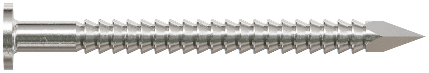 Simpson Strong-Tie S4ACN1 Common Nail, Annular Ring Shank — 1-1/2-in. x .113-in. Type 304 Stainless Steel (1 lb.) (Pack of 800)