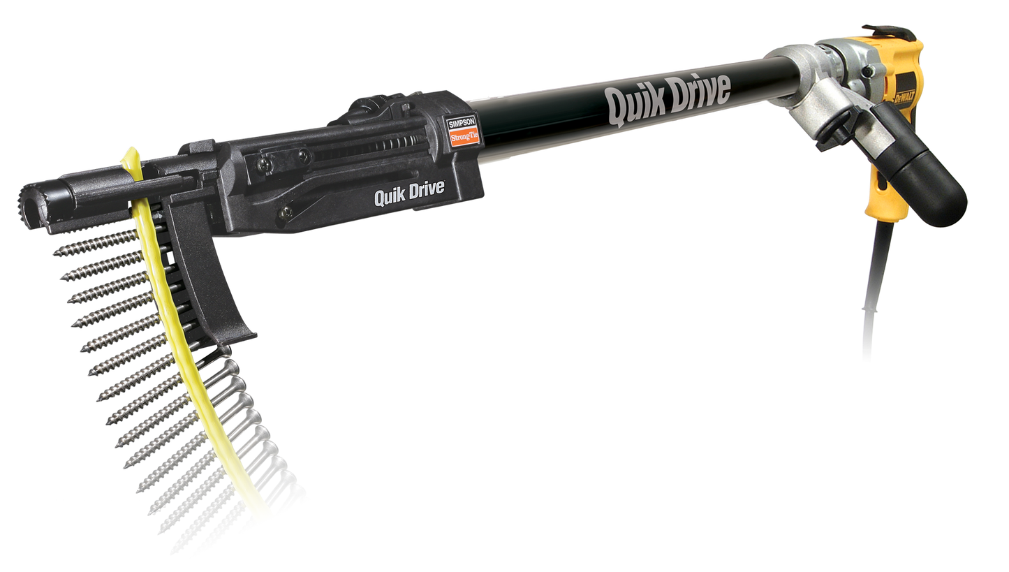 Simpson Strong-Tie PRO300SD25K Quik Drive® PRO300SG2 Decking System w/ DeWalt® 2500 RPM Screwdriver Motor