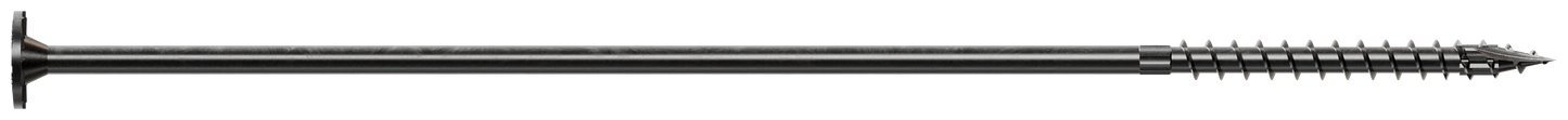 Simpson Strong-Tie SDWS221200DBBRP1 Strong-Drive® SDWS™ TIMBER Screw (Exterior Grade) — 0.220 in. x 12 in. T40, Black