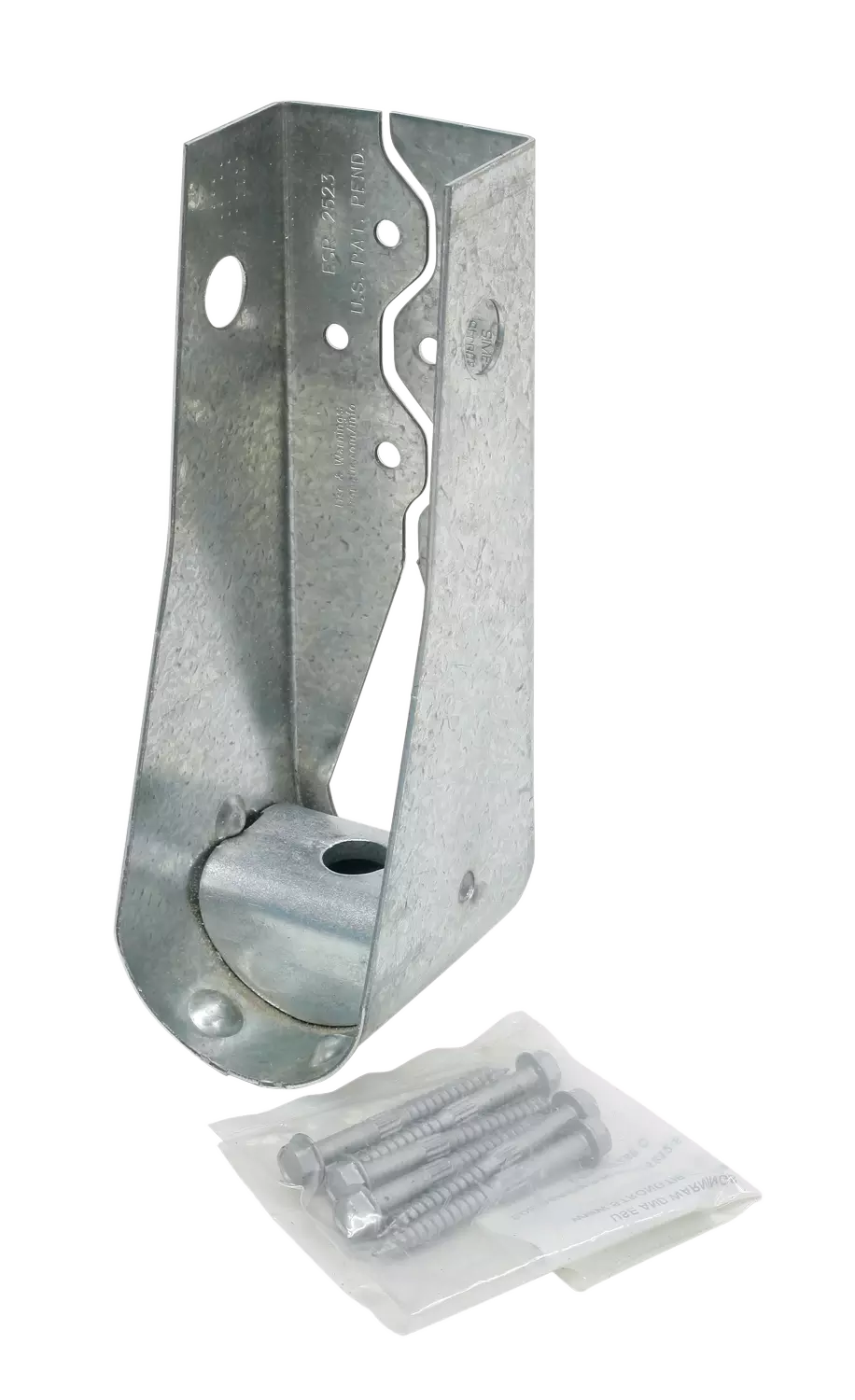 Simpson Strong-Tie HDU2-SDS2.5 HDU 8-11/16 in. Galvanized Predeflected Holdown with Strong-Drive® SDS Screws (Pack of 20)