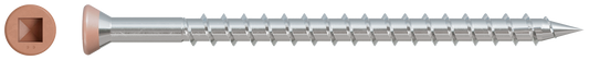 Simpson Strong-Tie DTH212S305TN03 Trim-Head Screw — Sharp Point (Collated) — #7 x 3-1/2 in. #2 Square Type 305 Tan 03 (1000-Qty) (Pack of 100)