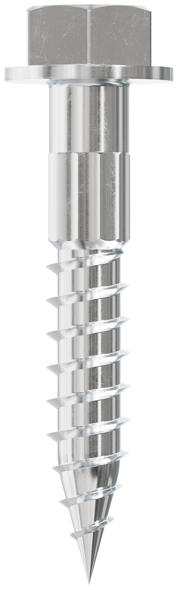 Simpson Strong-Tie SDS25112SS-RP5 Strong-Drive® SDS HEAVY-DUTY CONNECTOR Screw — 1/4 in. x 1-1/2 in. Type 316 (5-Qty) (Pack of 5)