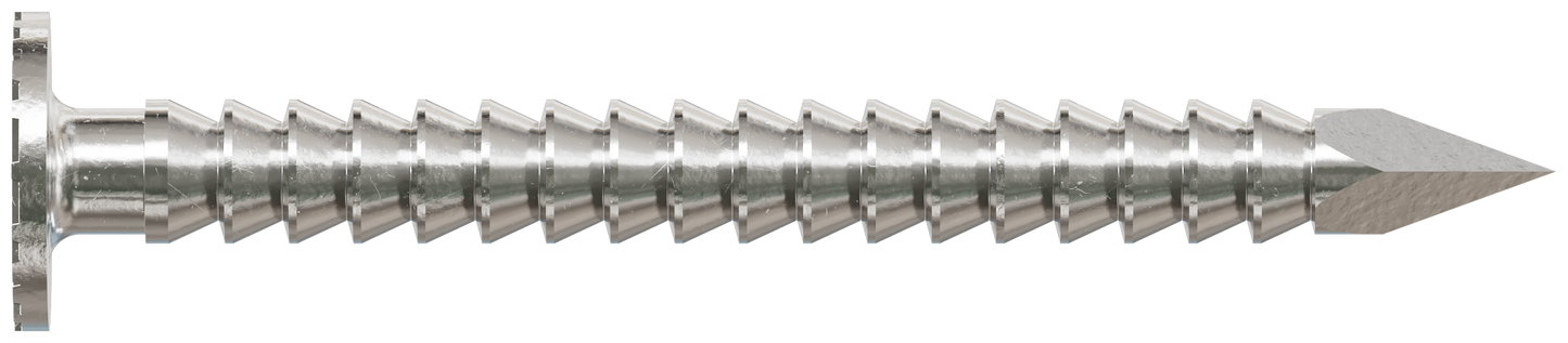 Simpson Strong-Tie S2SNDB Shake and Shingle Siding/Roofing Nail — 1 in. x .083 in. Type 304 (25 lb.) (Pack of 64)