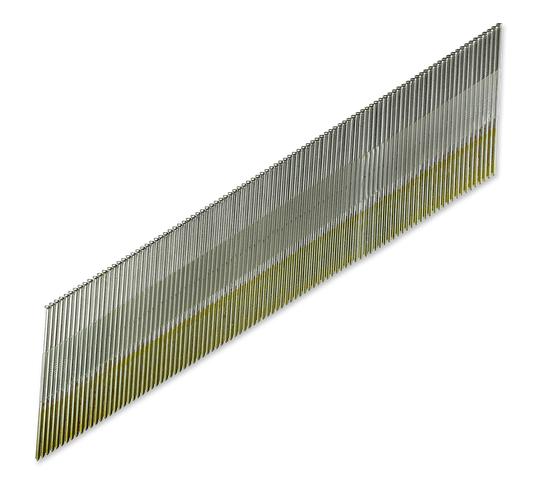 Simpson Strong-Tie T15N200SFB Tape Collation, DA-Style Angle, 15-Gauge Finishing Nail — 2 in. Type 316 (500-Qty) (Pack of 5)