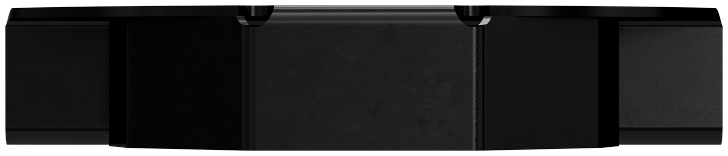 Simpson Strong-Tie PBV6PC PBV 6-in. Black Powder-Coated Hidden Standoff Post Base for Viga Post
