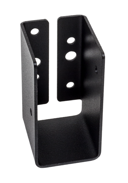Simpson Strong-Tie APLH24R Outdoor Accents® APLH ZMAX®, Black Light Joist Hanger for 2x4 Rough (Pack of 12)