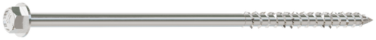 Simpson Strong-Tie SDWH19600SS-R100 Strong-Drive® SDWH™ TIMBER-HEX SS Screw — 0.185 in. x 6 in. 5/16 Hex, Type 316 (100-Qty) (Pack of 3000)