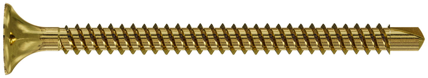 Simpson Strong-Tie DWFSD178PS DWFSD Drywall-to-CFS Screw (Collated) — #6 x 1-7/8 in. #2 Phillips, Yellow Zinc (2000-Qty)
