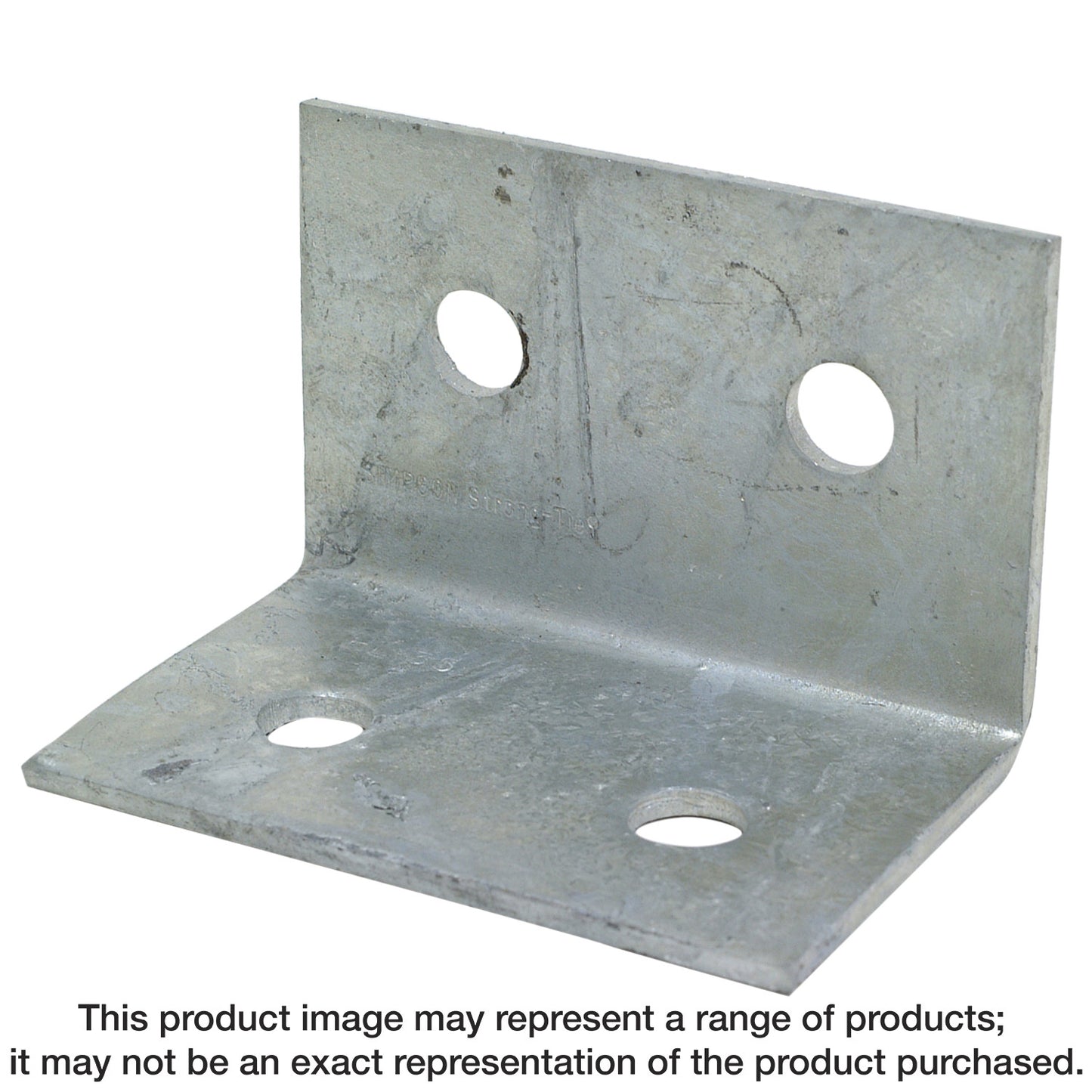 Simpson Strong-Tie HL35HDG HL 3-1/4 in. x 5 in. Hot-Dip Galvanized Heavy Angle