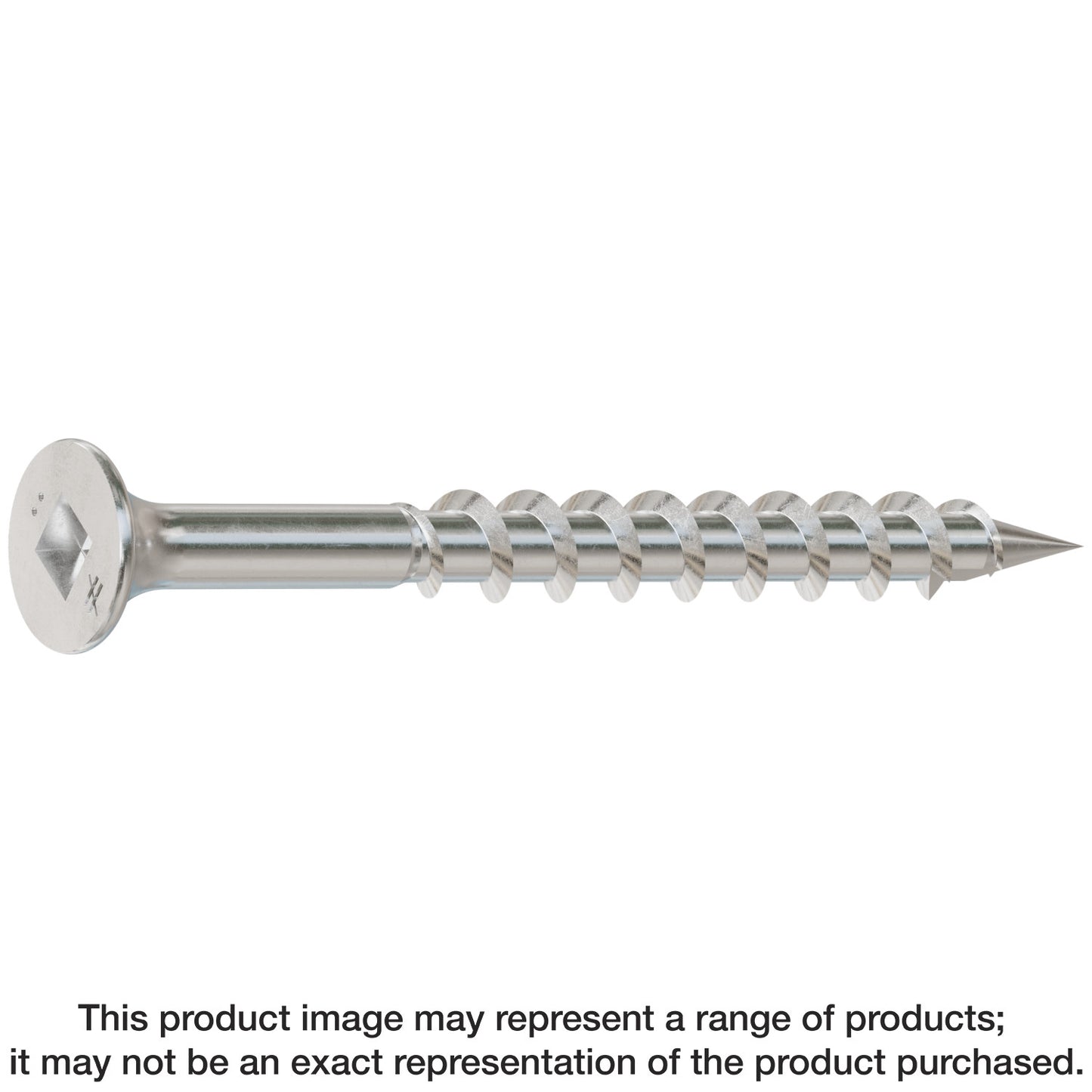 Simpson Strong-Tie SSWSC2BS SSWSCB Roofing Tile Screw (Collated) — #8 x 2 in. #2 Square, Type 305 (2000-Qty) (Pack of 100)