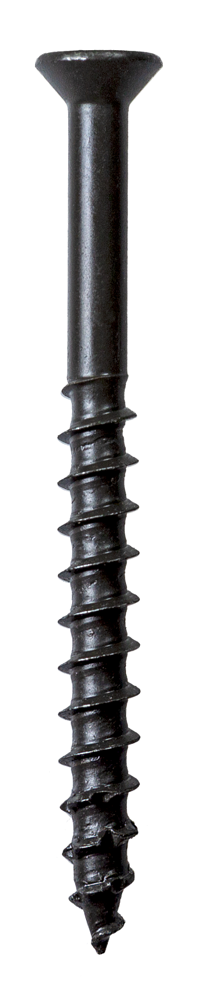 Simpson Strong-Tie TNTB25234TTR Titen Turbo™ — 1/4 in. x 2-3/4 in. 6-Lobe Trim-Head Concrete and Masonry Screw, Bronze (100-Qty) (Pack of 5)