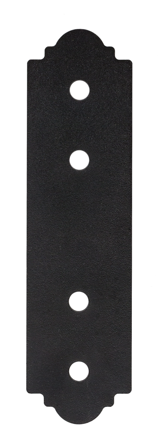 Simpson Strong-Tie APST412 Outdoor Accents® Mission Collection® ZMAX®, Black Powder-Coated Strap for 4x