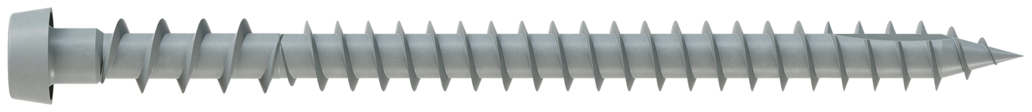 Simpson Strong-Tie DCU234SGR Deck-Drive™ DCU COMPOSITE Screw (Collated) — #10 x 2-3/4 in. Quik Guard® Gray (1000-Qty)
