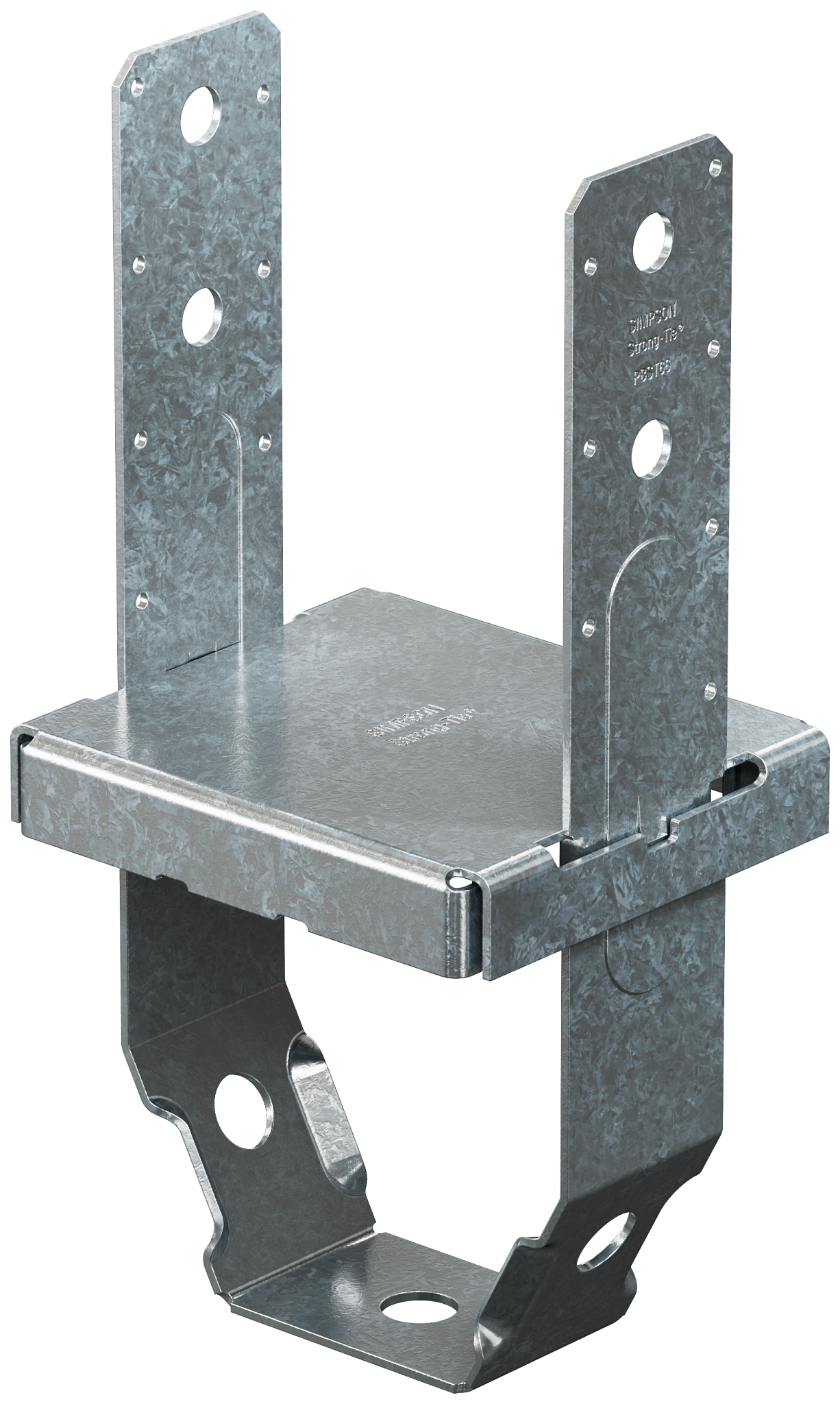 Simpson Strong-Tie PBST66Z PBST™ ZMAX® Galvanized Standoff Post Base for 6x6 (Pack of 10)