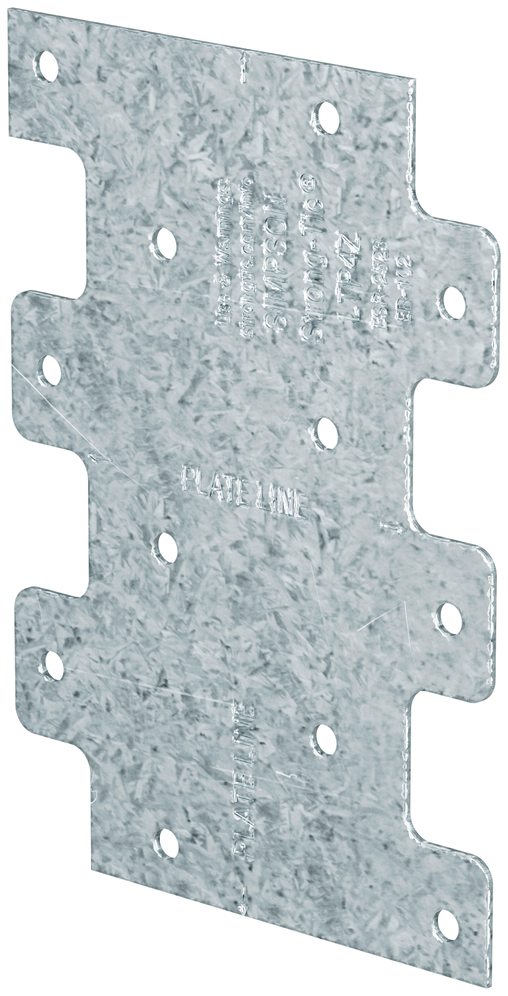 Simpson Strong-Tie LTP4Z LTP 3 in. x 4-1/4 in. ZMAX® Galvanized Lateral Tie Plate (Pack of 19200)
