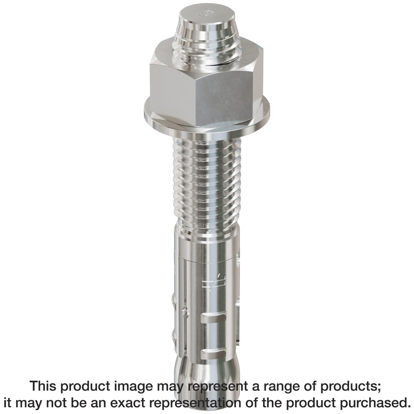 Simpson Strong-Tie STB2-754346SSR10 Strong-Bolt® 2 — 3/4 in. x 4-3/4 in. Type 316 Stainless-Steel Wedge Anchor (10-Qty) (Pack of 4)