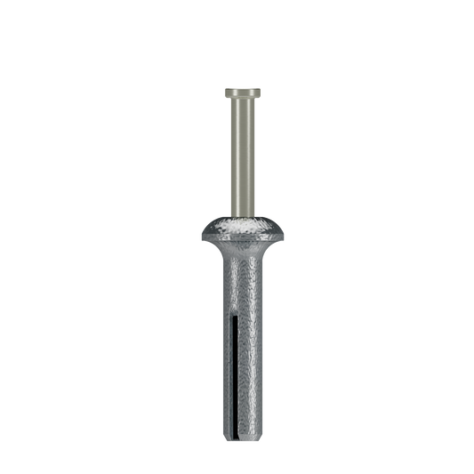 Simpson Strong-Tie ZN25114SS Zinc Nailon™ 1/4 in. x 1-1/4 in. Stainless-Steel Pin-Drive Anchor (100-Qty) (Pack of 5)