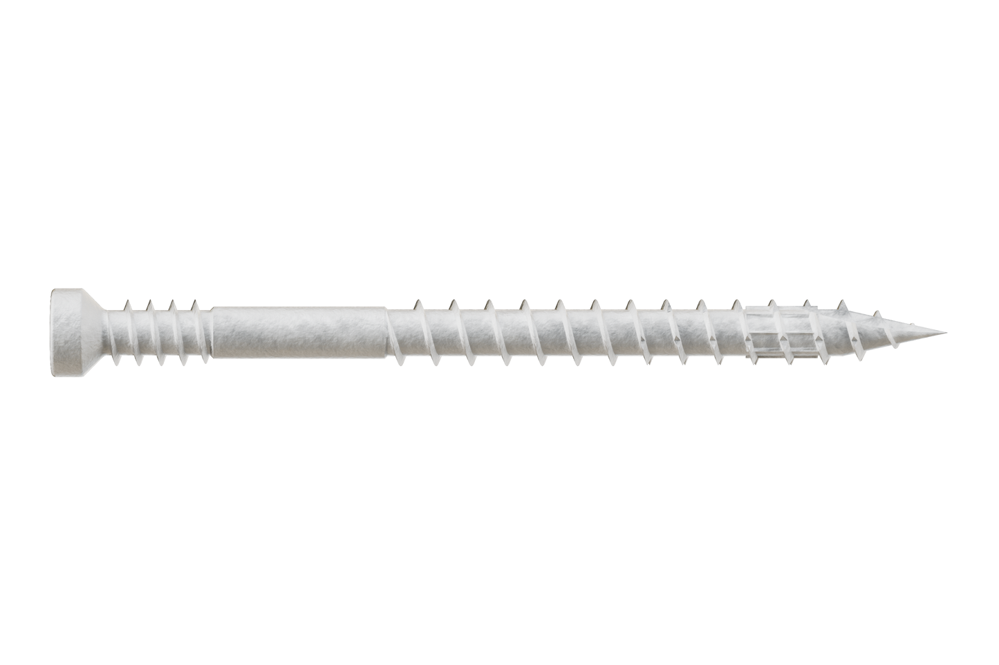 Simpson Strong-Tie FT07200R450W Finish Trim Screw — #7 x 2 in. T10, Trim-Head, Quik Guard®, White (450-Qty)