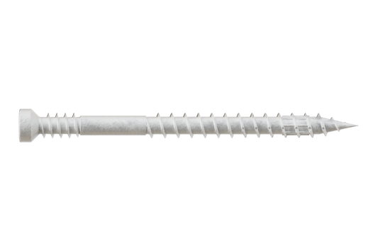 Simpson Strong-Tie FT07200R450W Finish Trim Screw — #7 x 2 in. T10, Trim-Head, Quik Guard®, White (450-Qty)