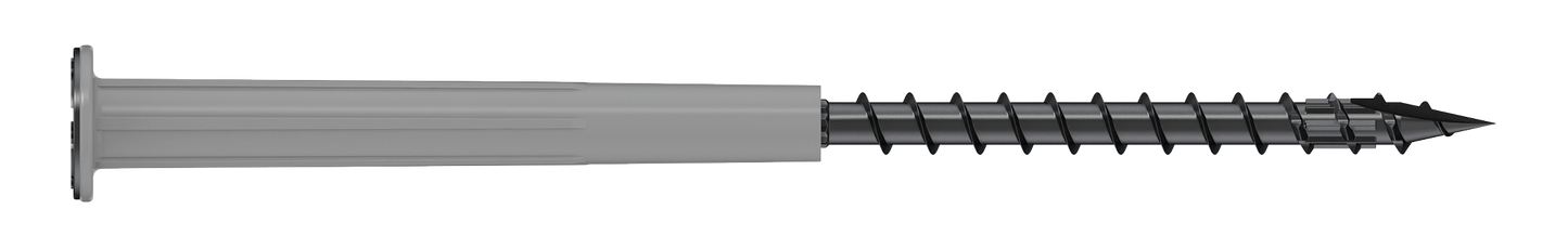 Simpson Strong-Tie SDPW19600-R50 Strong-Drive® SDPW™ DEFLECTOR Screw — 0.195 in. x 6 in. T40, 6-Lobe, E-Coat® (50-Qty) (Pack of 360)