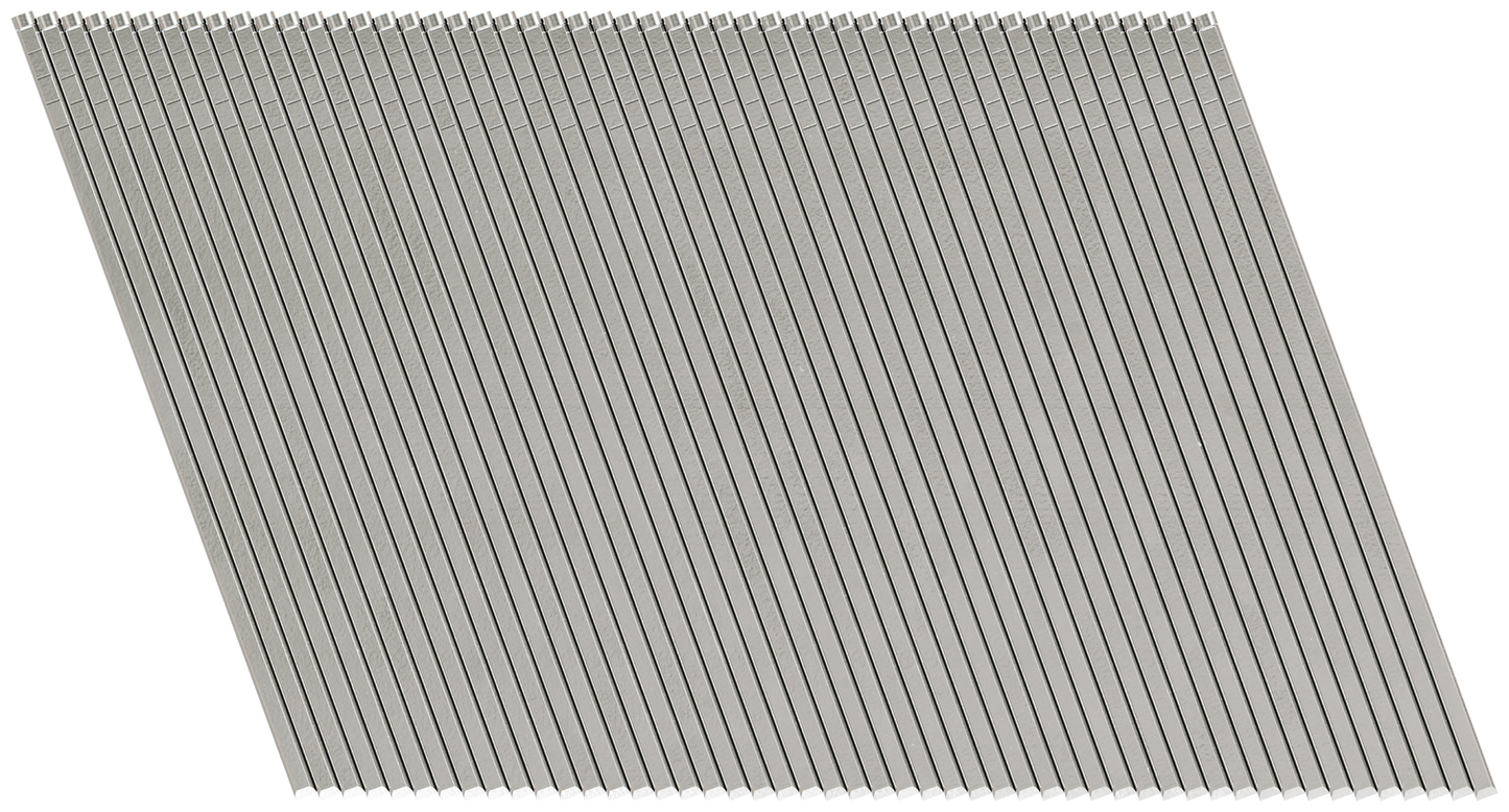 Simpson Strong-Tie S16N250PFB 20° Angle, Adhesive Collation, T-Style Head, 16-Gauge Finishing Nail — 2-1/2 in. Type 304 (500-Qty) (Pack of 5)