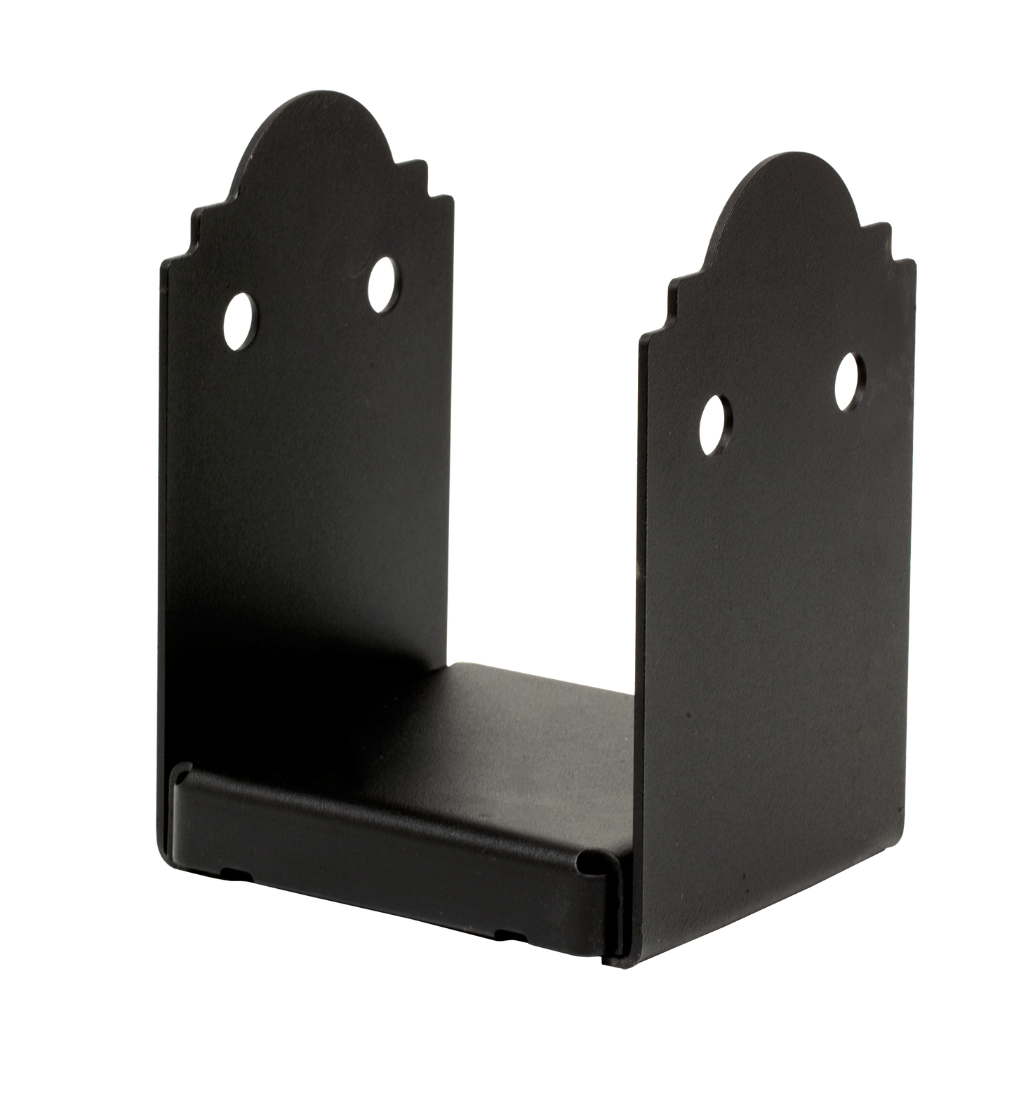 Simpson Strong-Tie APB66R Outdoor Accents® Mission Collection® ZMAX®, Black Powder-Coated Post Base for 6x6 Rough