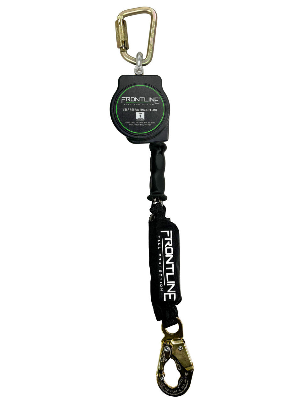 Frontline RPG10 Cable Single Leg SRL with Steel Snap Hook End with Carry on Handle and Tagline
