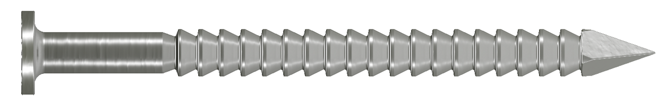 Simpson Strong-Tie T3SND-RP75 Wood Siding Nail — 1-1/4-in. x .083-in. Type 316 Stainless Steel (75-Qty) (Pack of 3240)