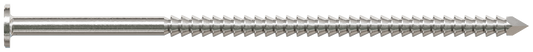 Simpson Strong-Tie T8KR51 Premium Siding Nail — 2-1/2-in. x 5/32-in. Head Dia., Type 316 Stainless Steel (1 lb.) (Pack of 10)