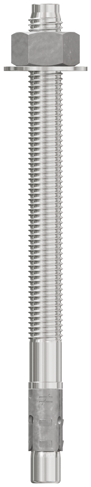 Simpson Strong-Tie STB2-62812S4F20 Strong-Bolt® 2 — 5/8 in. x 8-1/2 in. Type 304 Stainless-Steel Wedge Anchor, Fully Assembled (20-Qty)