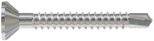 Simpson Strong-Tie SSFHSD112S1016 FHSD Wood-to-CFS Screw (Collated) — #10 x 1-1/2 in. #2SQ, Flat Head, Type 410 (1000-Qty)