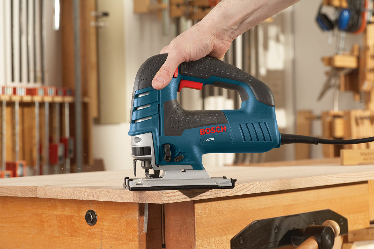 BOSCH JS470E 7.0 Amp Top-Handle Jig Saw