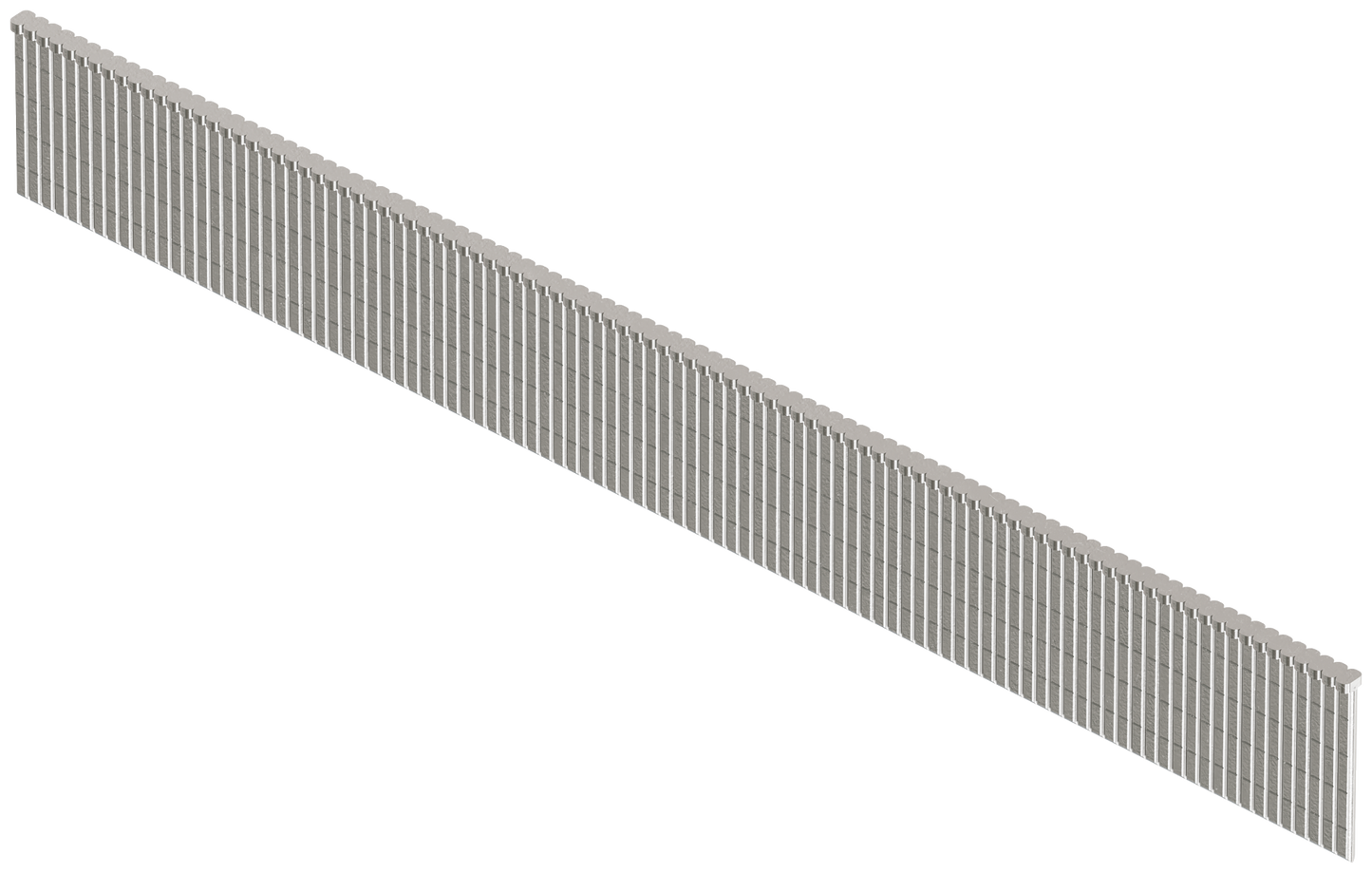 Simpson Strong-Tie T18N062FNJ Straight, Adhesive Collation, T-Style Head, 18-Gauge Brads — 5/8 in. Type 316 (5000-Qty) (Pack of 20)