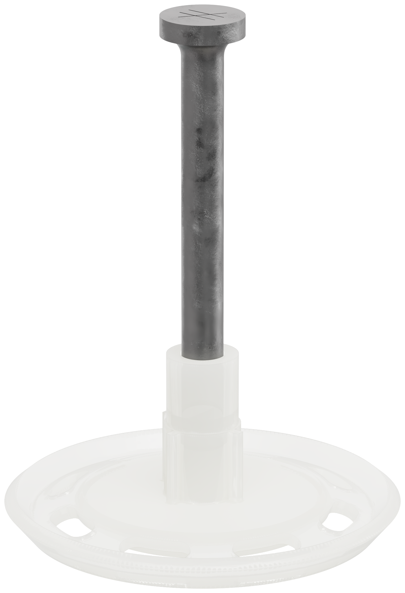 Simpson Strong-Tie PINWP-175W PINWP 1-3/4 in. Powder-Actuated Plastic-Washered Pin for Insulation Board (50-Qty)