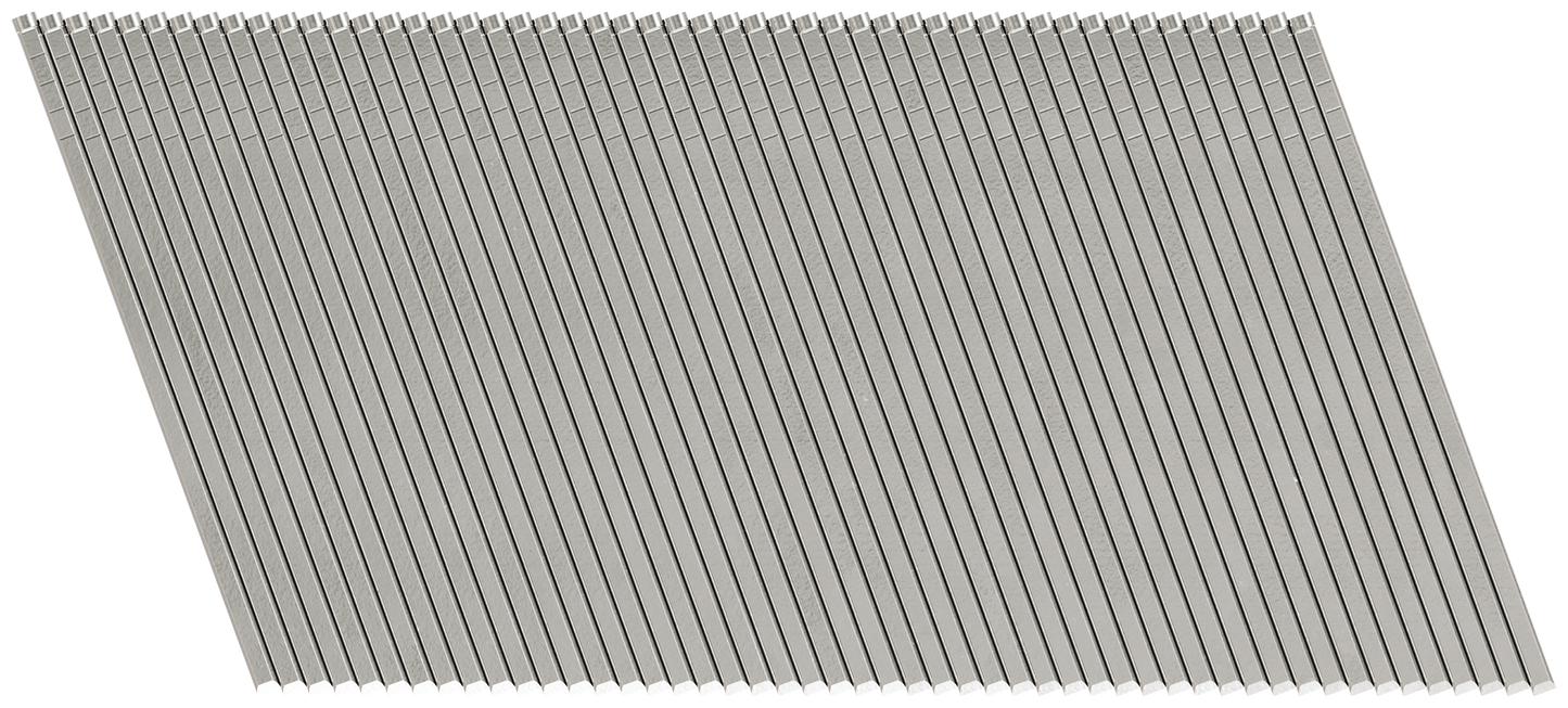 Simpson Strong-Tie S16N200PFB 20° Angle, Adhesive Collation, T-Style Head, 16-Gauge Finishing Nail — 2 in. Type 304 (500-Qty)