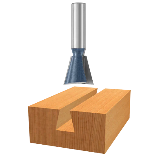 BOSCH 84703MC 14° x 1/2 In. Carbide Tipped Dovetail Bit