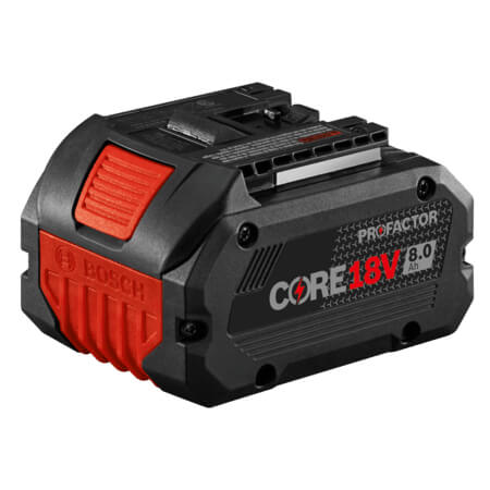 BOSCH GBA18V80 18V CORE18V Lithium-Ion 8.0 Ah PROFACTOR Performance Battery