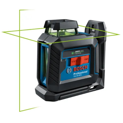 BOSCH GLL50-40G Green Beam Self-Leveling 360 Degree Cross-Line Laser