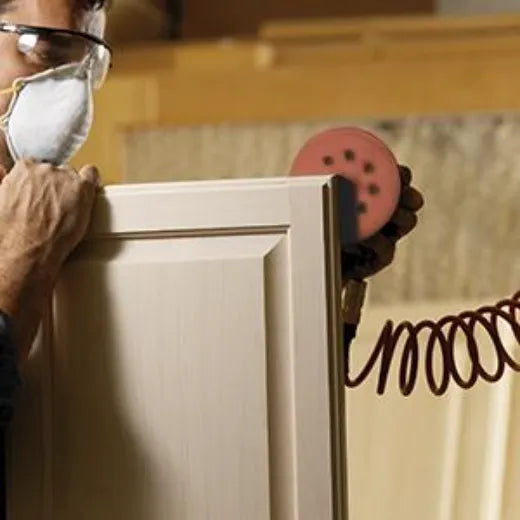 Bosch SR5R180 5-Piece 180 Grit Sanding Discs - 5 Inch 8 Hole Hook-and-Loop For Wood Sanding