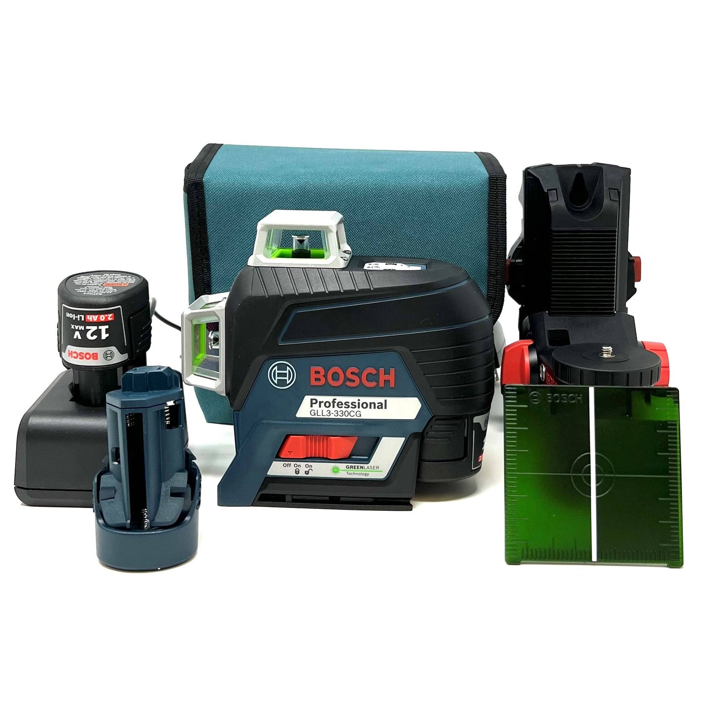 Bosch GLL3 330CG B 360-Degree Green Beam 