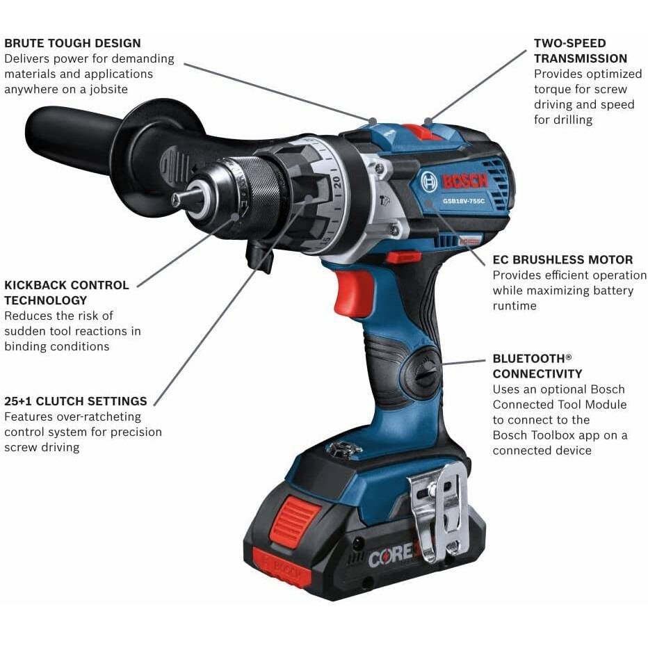 Bosch 18V Brute Tough Hammer Drill