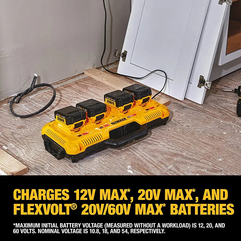 DEWALT DCB104 Multiport Simultaneous Fast Charger