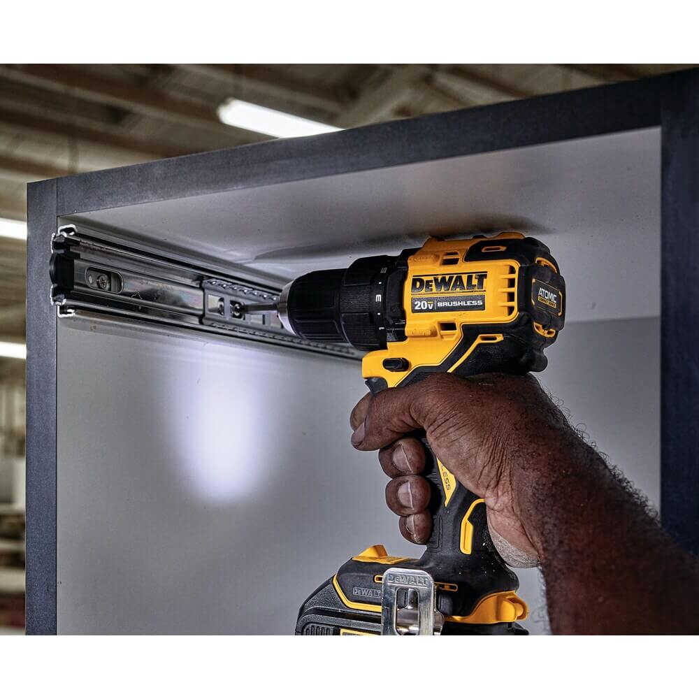 DEWALT DCD708C2 ATOMIC 20V MAX* Brushless Compact 1/2 in. Drill/Driver Kit