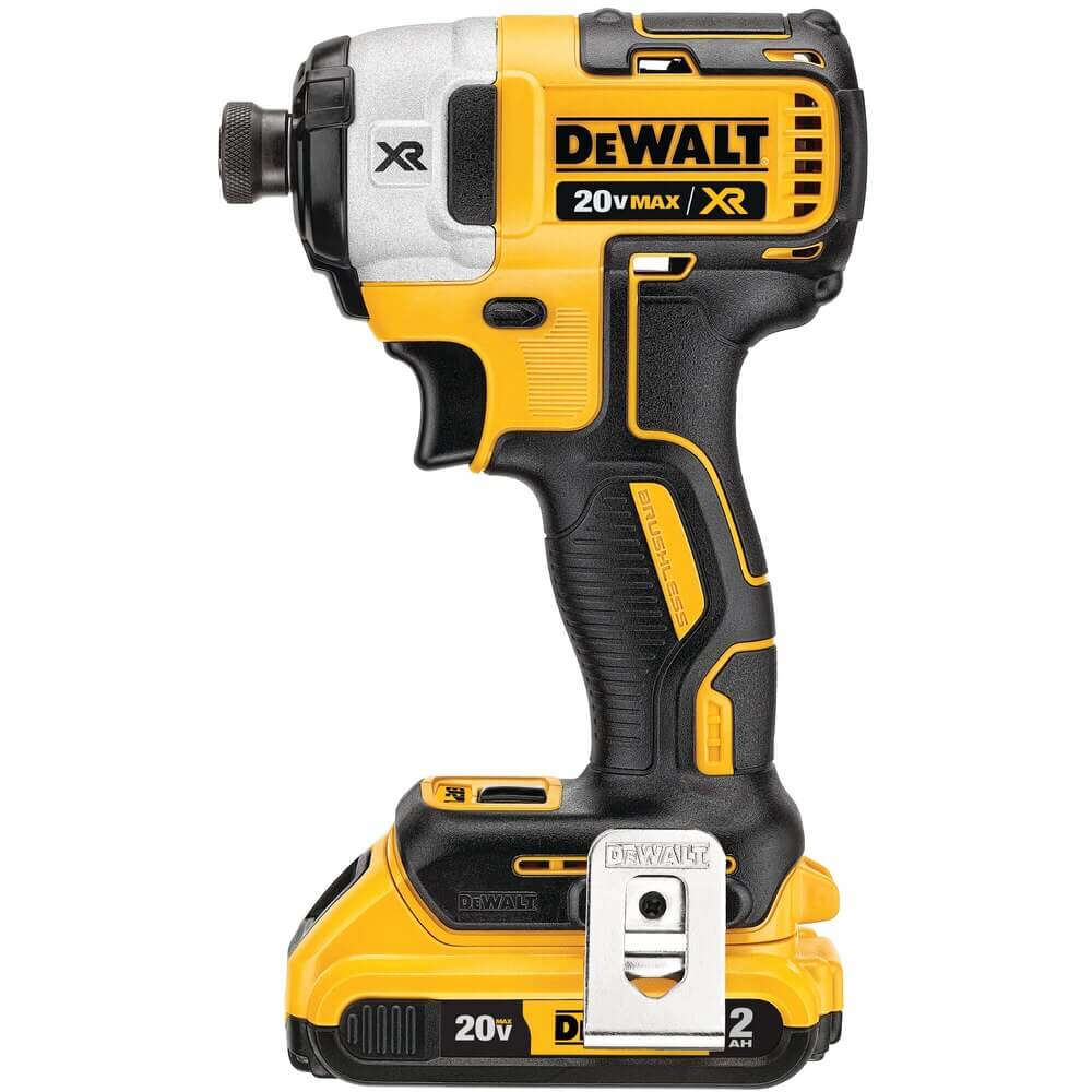 DEWALT DCF887D2 20V MAX* XR® 1/4" 3-Speed Impact Driver Kit (2.0Ah)