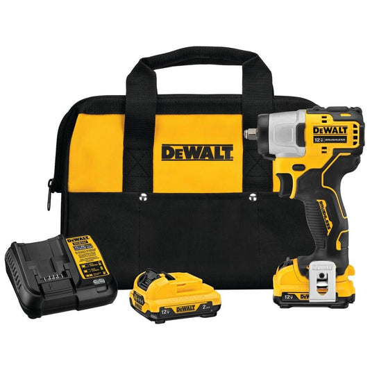 DEWALT DCF902F2 XTREME 12V MAX Impact Wrench, Cordless Kit, 3/8-Inch