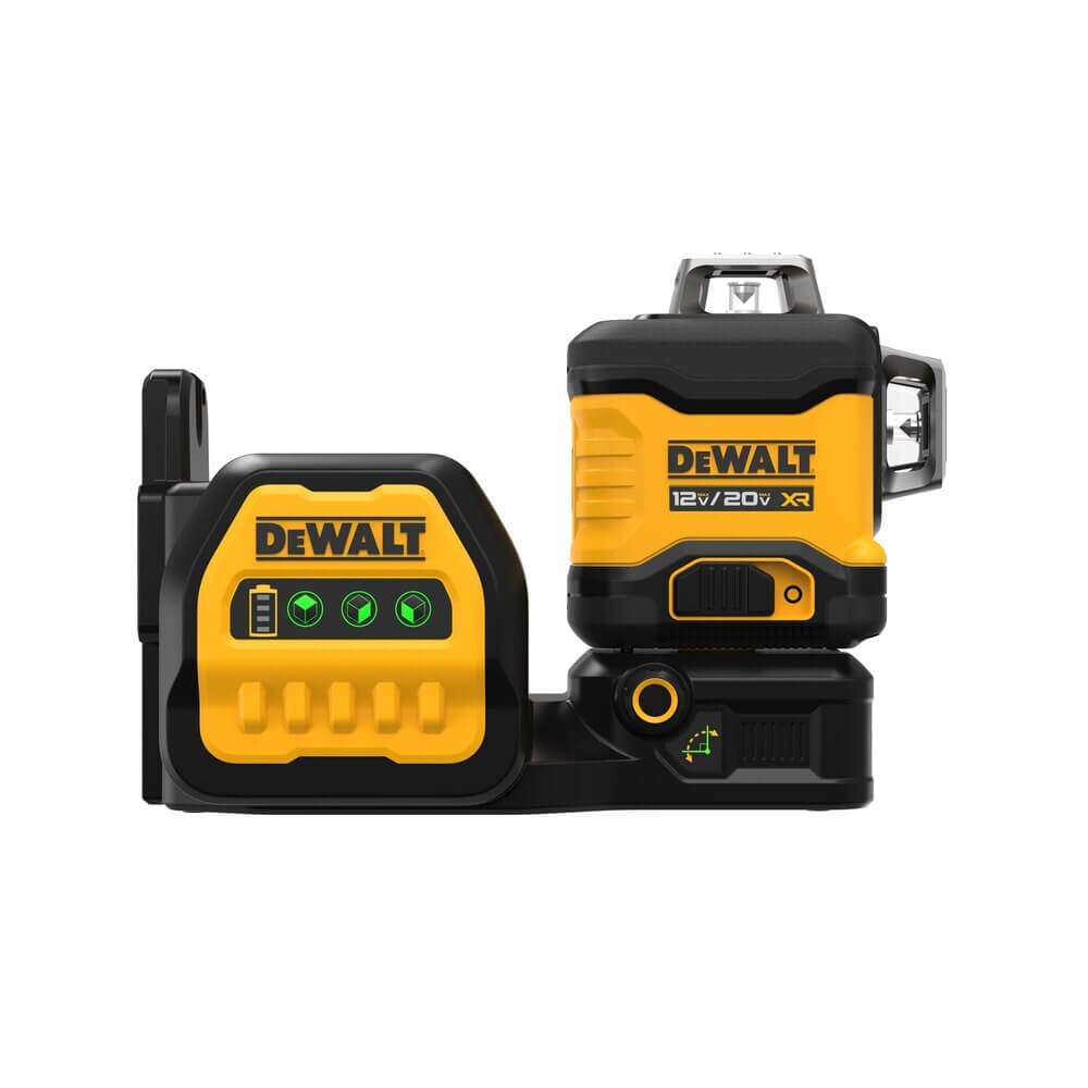 DEWALT DCLE34030G 20V MAX* XR® 3 x 360 Green Laser