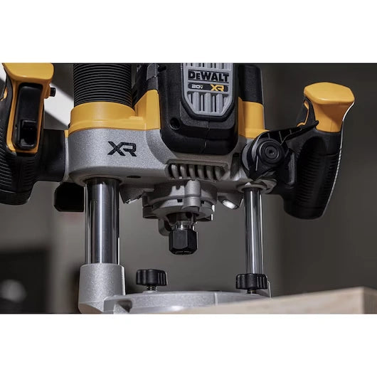DEWALT DCW620B 20V MAX* XR® Brushless Cordless 2-1/4 Peak HP Plunge Router (Tool Only)