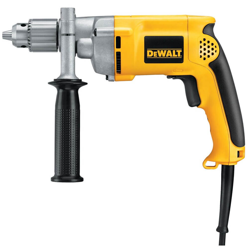 DEWALT DW235G Corded Drill, 7.8-Amp, 1/2-Inch, Variable Speed Reversible
