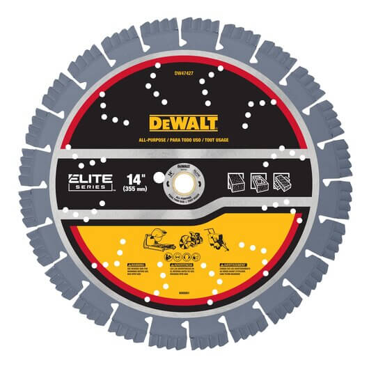 DEWALT DW47427 XP7 All-Purpose Segmented Diamond Blades